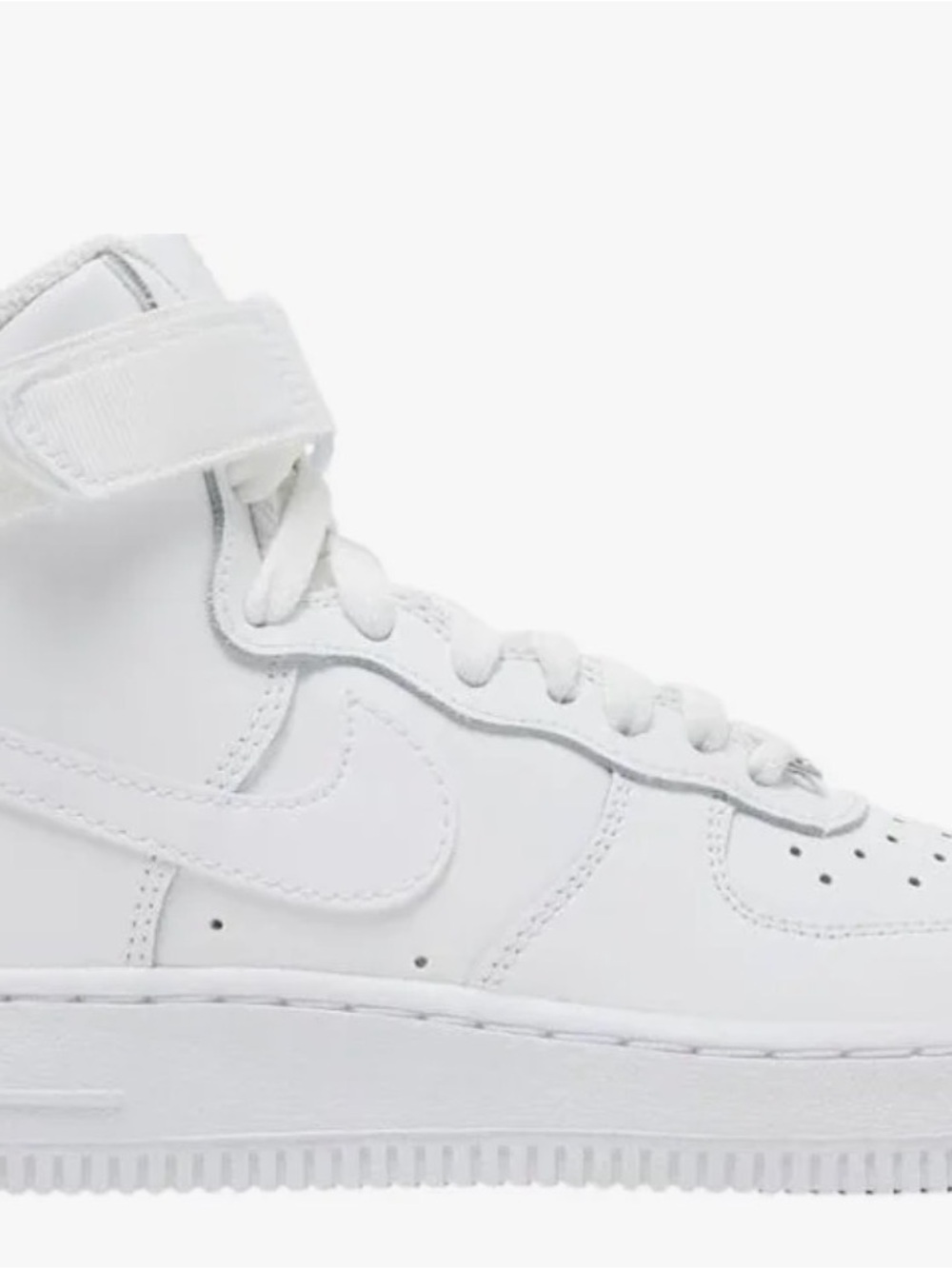 Nike Air Force 1 High LE (GS) White New!! 5.5 Youth